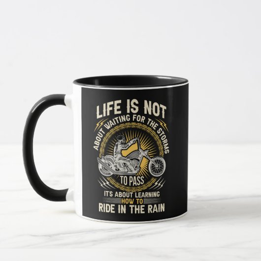 Mug Tasse, pour les passionnés de moto マグカップ (左)