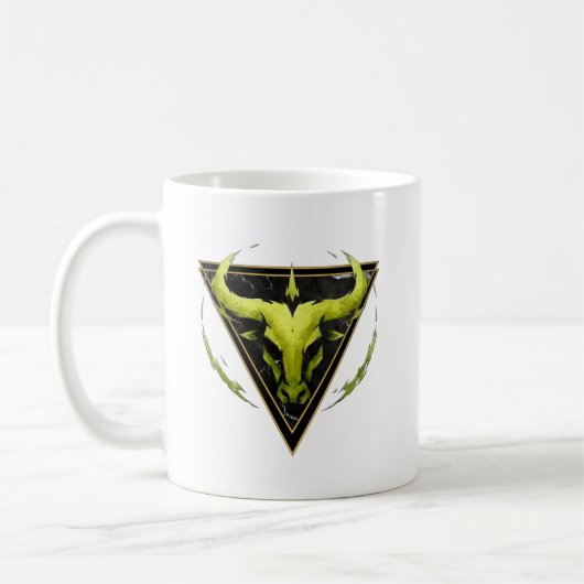 Mug / tasse Taureau Zodiaque Cadeau Astrologie コーヒーマグカップ (左)