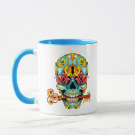 Mug tattoo Sugar skull マグカップ