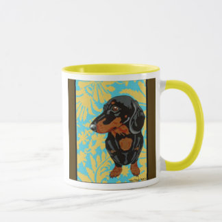 MUG TECKEL RETRO VINTAGE マグカップ