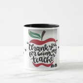 MUG (THANKUは私の先生) マグカップ (中央)