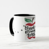 MUG (THANKUは私の先生) マグカップ (正面左)