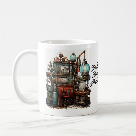 MUG "The Bad Thought Machine" コーヒーマグカップ (左)