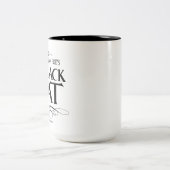 Mug "The Black Cat" ツートーンマグカップ (中央)