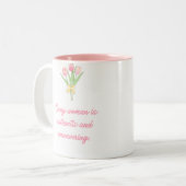 Mug - The Worth of a Woman Collection ツートーンマグカップ (正面左)
