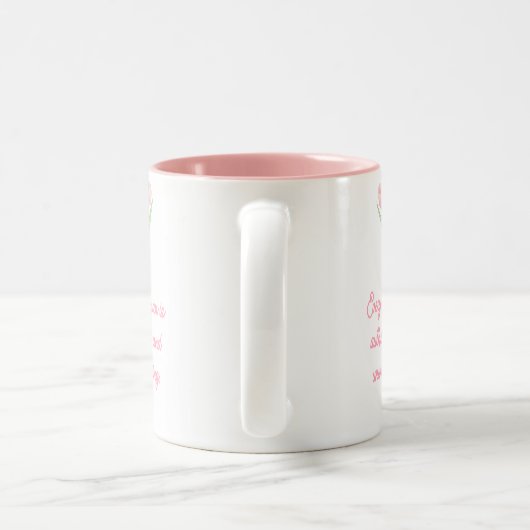 Mug - The Worth of a Woman Collection ツートーンマグカップ (ハンドル)