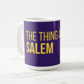 Mug Thing About Salem Podcast Mug コーヒーマグカップ (正面左)