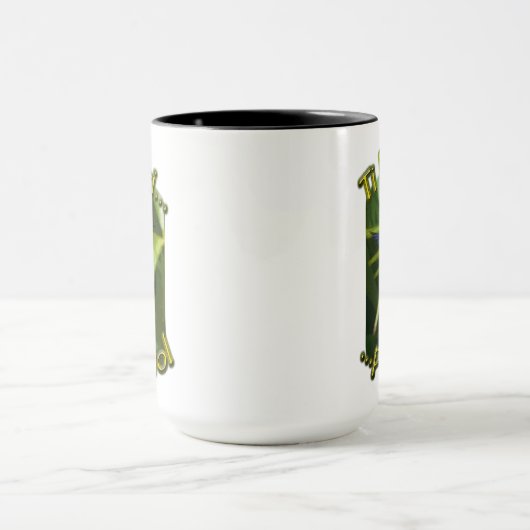 Mug 'Ti kolibri pran lavol' マグカップ (中央)