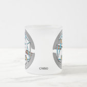 MUG TRANSPARENT REMATIS フロストグラスマグカップ (中央)