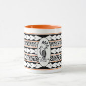 Mug Tribal Ethnic Orange マグカップ (中央)