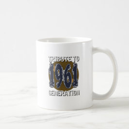 Mug Tribute to 1961 generation anniversaire コーヒーマグカップ
