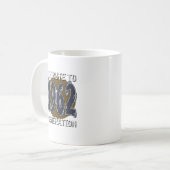 Mug Tribute to 1962 generation anniversaire コーヒーマグカップ (正面左)