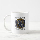 Mug Tribute to 1962 generation anniversaire コーヒーマグカップ (左)