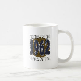 Mug Tribute to 1962 generation anniversaire コーヒーマグカップ