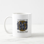 Mug Tribute to 1963 generation anniversaire コーヒーマグカップ (左)