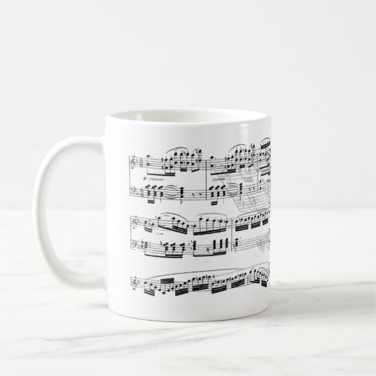 Mug Ukulele コーヒーマグカップ (左)