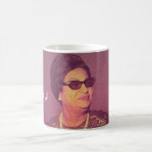 Mug Umm Kulthum, first lady of Egypt コーヒーマグカップ (中央)