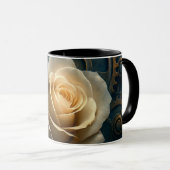 Mug univers steampunk - La rose du temps マグカップ (正面右)
