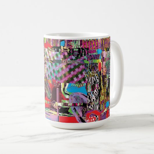 Mug – Urban Fractals コーヒーマグカップ (正面右)