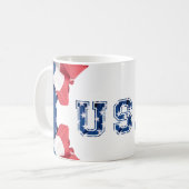 Mug USA 4 juillet コーヒーマグカップ (正面左)