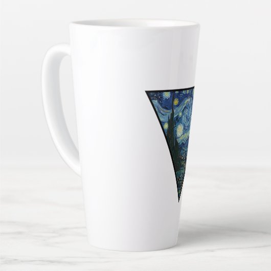 Mug Van Gogh Art Design  カフェラテマグ (左アングル)