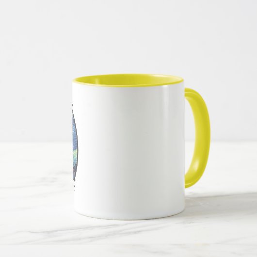 Mug Van Gogh portrait Starry night Unique Design マグカップ (正面右)