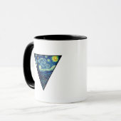 Mug Van Gogh Starry night coffee mug bold style  マグカップ (正面左)
