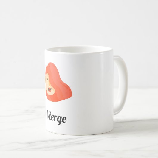Mug Vierge コーヒーマグカップ (正面右)