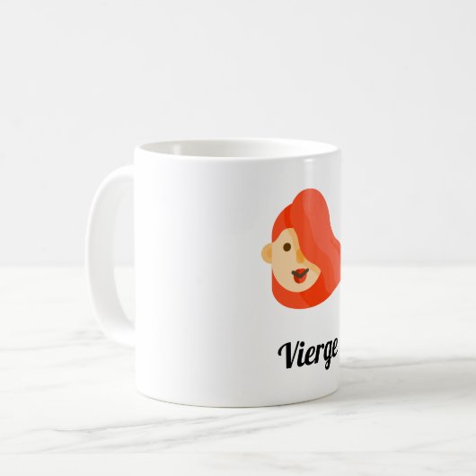 Mug Vierge コーヒーマグカップ (正面左)