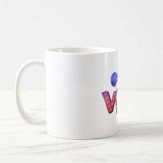 Mug Voices 1 side printed. 325 ml. コーヒーマグカップ