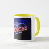 Mug Voices. Different colors. 325 ml. マグカップ (正面右)