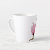 Mug watercolor painting Magnolia カフェラテマグ (左アングル)