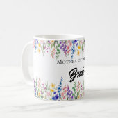 Mug – Watercolor Wildflower Floral Wrap – Spring B コーヒーマグカップ (正面左)