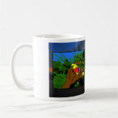 Mug : Welcome to Guadeloupe. コーヒーマグカップ (左)
