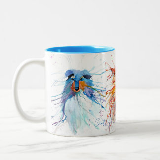 Mug Whimsical Scottish Collies ツートーンマグカップ