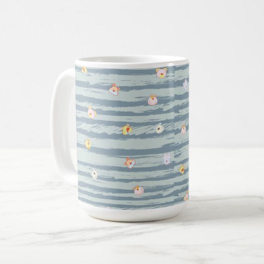 Mug – Whimsy Faces コーヒーマグカップ (正面左)