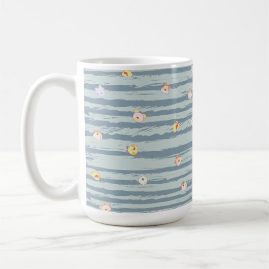 Mug – Whimsy Faces コーヒーマグカップ (左)