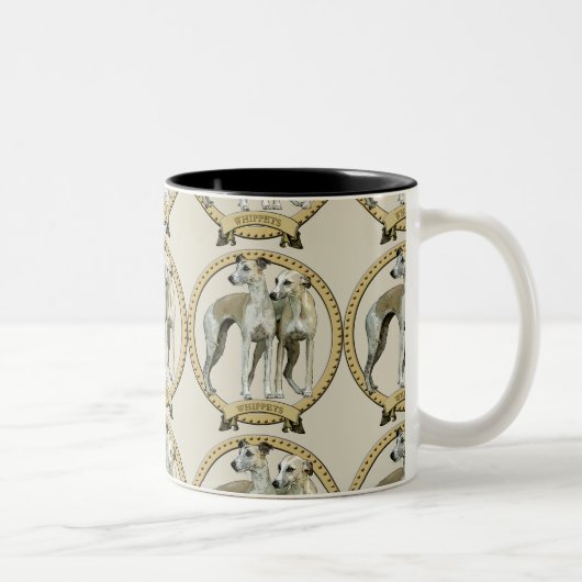 Mug Whippets ツートーンマグカップ (右)