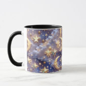 Mug - White Celestial Moon マグカップ (左)