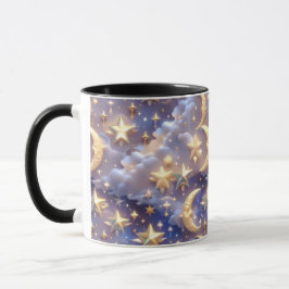 Mug - White Celestial Moon マグカップ