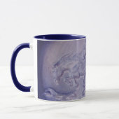 Mug - Wild Horses in Blue マグカップ (左)