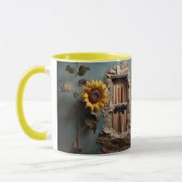 Mug with a book design マグカップ