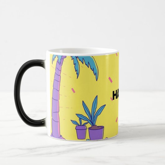 Mug With Astronaut Relaxing in his Chair モーフィングマグカップ (左)