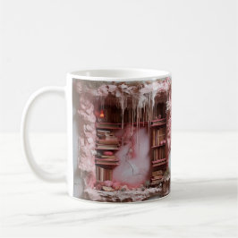 Mug with book design コーヒーマグカップ