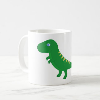 Mug with cartoon T-Rex コーヒーマグカップ
