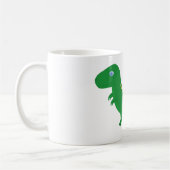 Mug with cartoon T-Rex コーヒーマグカップ (左)
