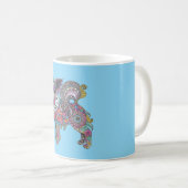Mug with chihuahua コーヒーマグカップ (正面右)
