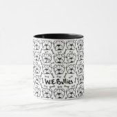 Mug with english bulldog pattern マグカップ (中央)