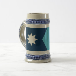 Mug with Flag of Minnesota, USA ビールジョッキ