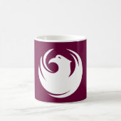 Mug with Flag of Phoenix City, Arizona コーヒーマグカップ (中央)
